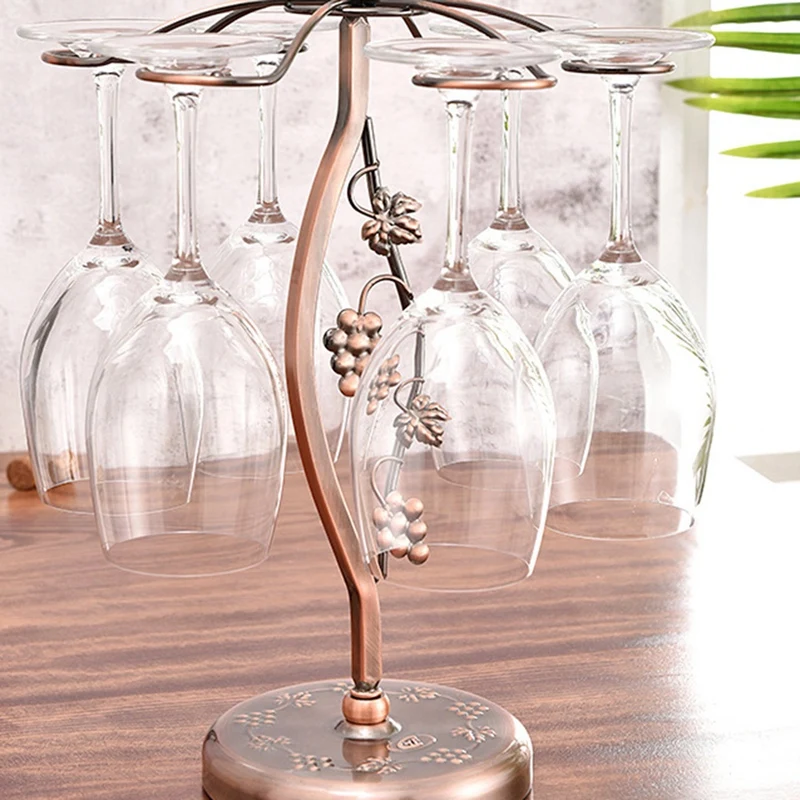 Подставка для Винных Бокалов креативный держатель стаканов из кованого железа