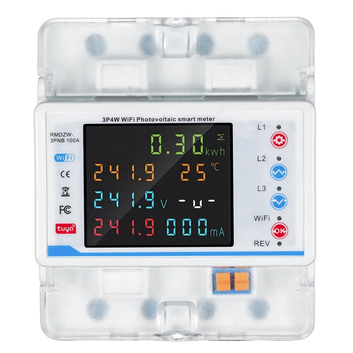 Интеллектуальный автоматический выключатель Tuya Wi-Fi автоматическая защита от