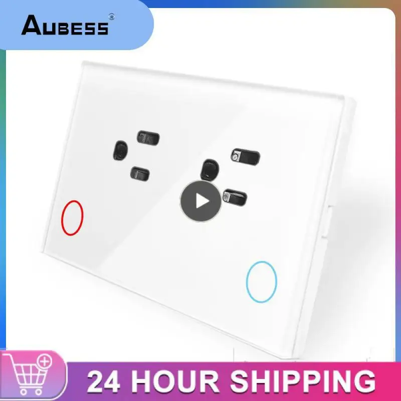 

3~15PCS 120 * 72 * 42mm Smart Plug Energy Saving Wifi Plug Easy To Use Convenient Application Settings Button Remote Control 15a