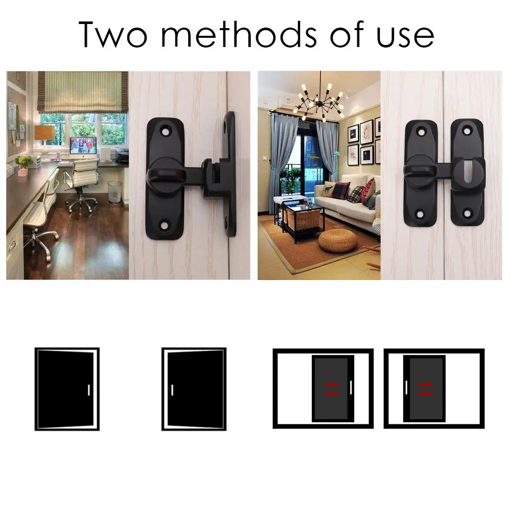 

The New No Punching Solid Buckle Cam Cylinder Locks Sliding Door Lock Door Bolt Anti-theft Buckle Sliding Door Latch