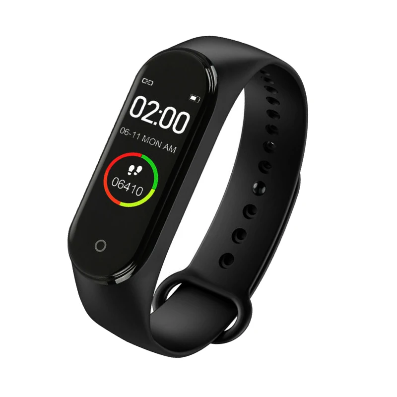 Смарт-браслет M6 с шагомером пульсометром тонометром мониторингом сна Bluetooth