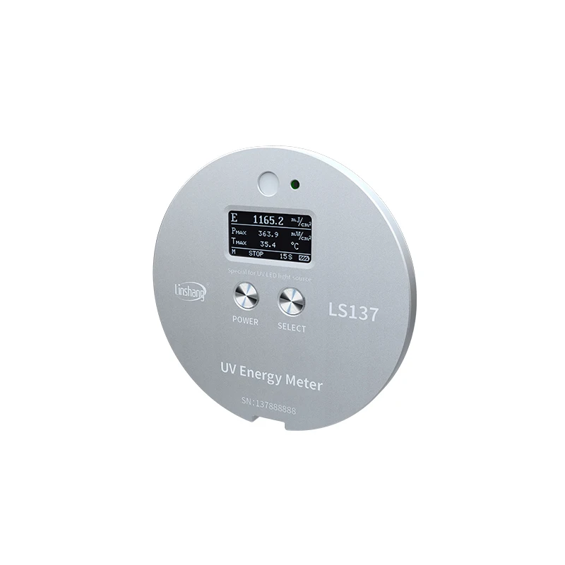 

LS137 Portable UV Energy Meter UVALED Energy Intensity Temperature Tester 340nm-420nm