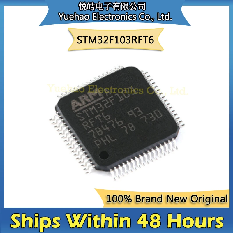 STM32F103RFT6 STM STM32 STM32F STM32F103 STM32F103R STM32F103RF IC MCU New Original LQFP-64 Chipset In stock