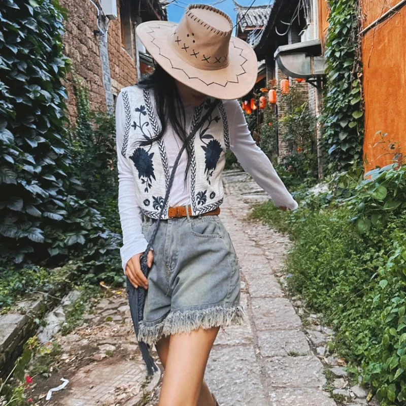 Синьцзян путешествия экзотический этнический Sle ретро цветочная вышивка