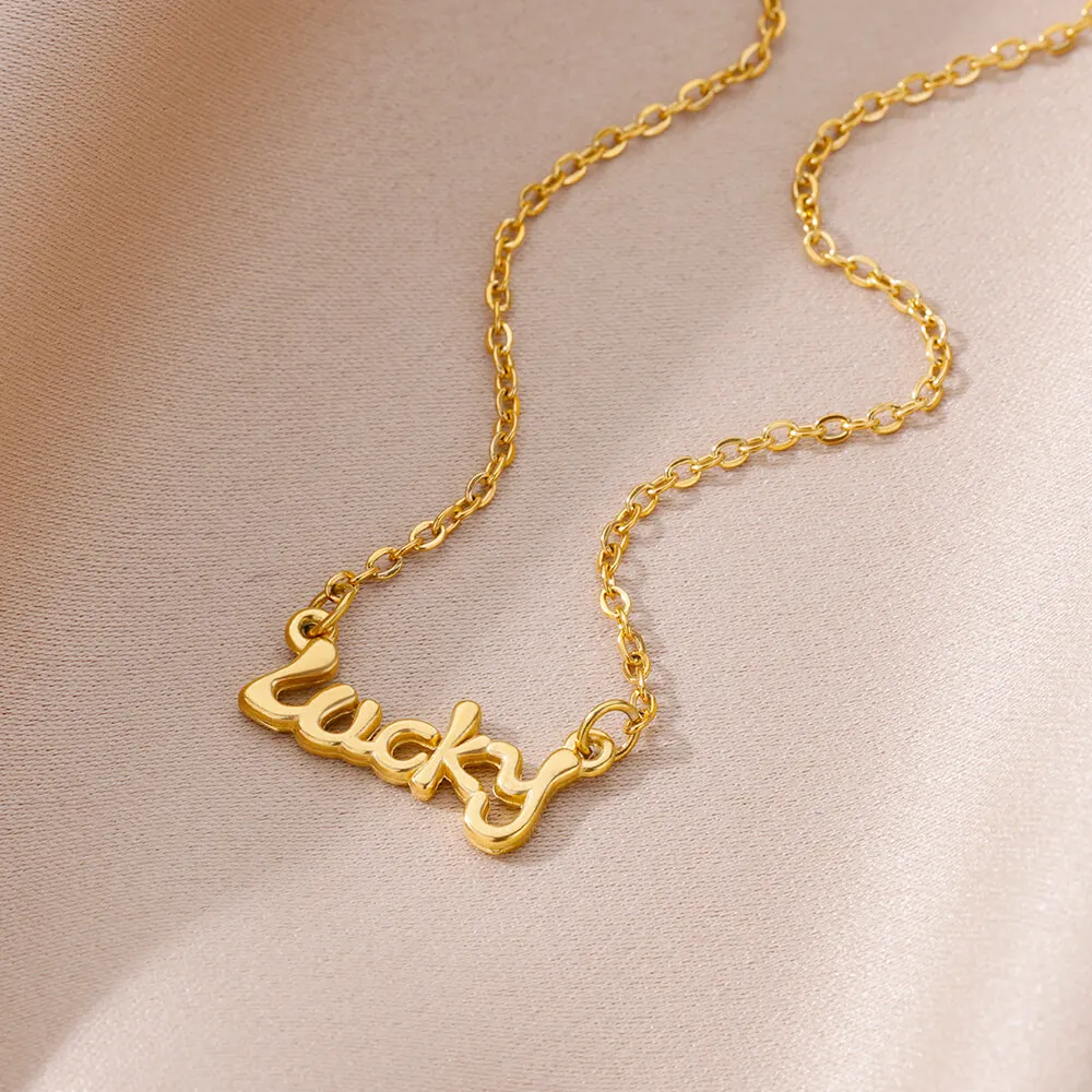 Ожерелье из нержавеющей стали с распятием для женщин ожерелье золотого цвета