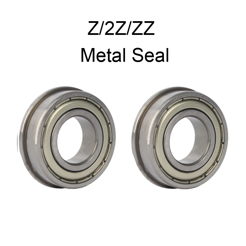 5pieces MF52-ZZ MF62-ZZ MF63-ZZ MF74-ZZ 2*5*2.5 2*6*2.5 3*6*2.5 4*7*2.5 Mini Miniature Motor Deep Grove Ball Flange Bearing