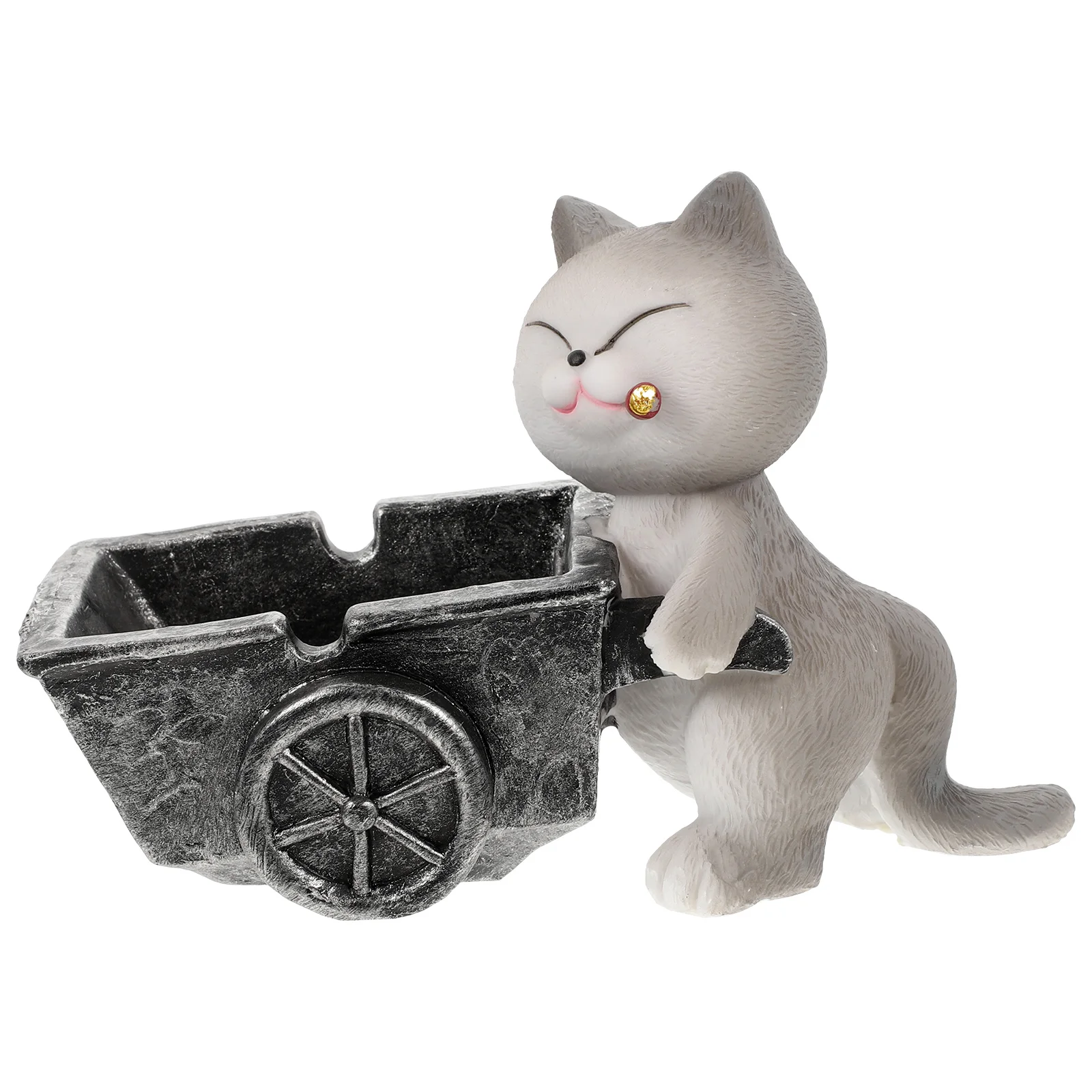 

Animal Cart Adorable Decorative Ash Container Cigar Ash Tray Cartoon Ashtray