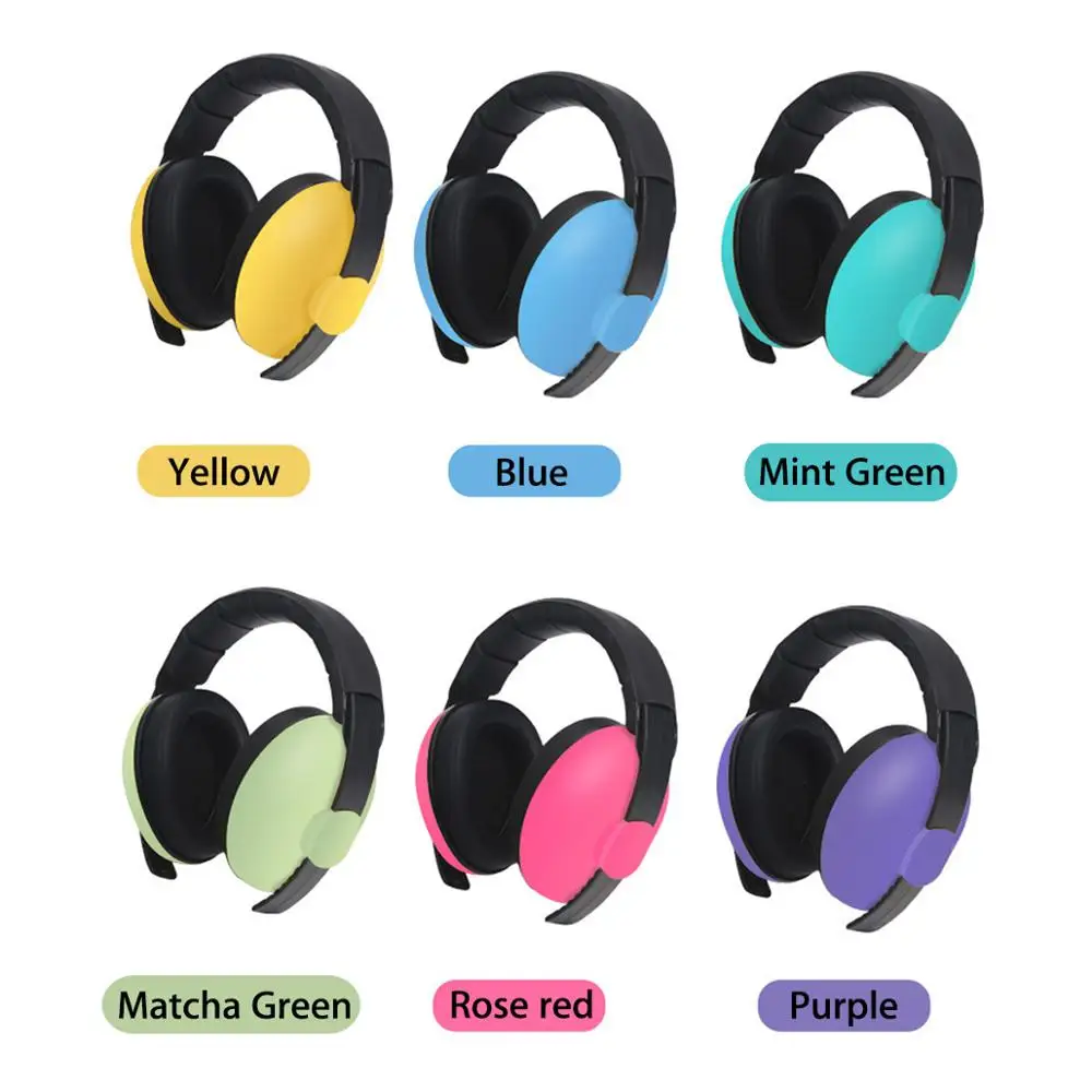

Baby Earmuffs 3 Months-5 Years Old Child Baby Hearing Protection Safety Earmuffs Noise Reduction Ear Protector