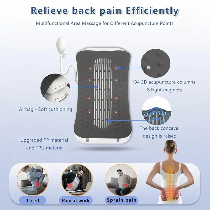 Носилки для спины облегчения боли в пояснице регулируемая подушка безопасности