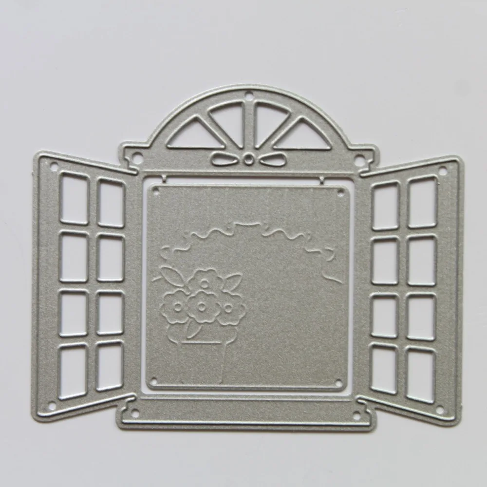 

Window Windowsill Metal Cutting Dies Stencils for DIY Scrapbooking Photo Album Decorative Embossing DIY Paper Cards