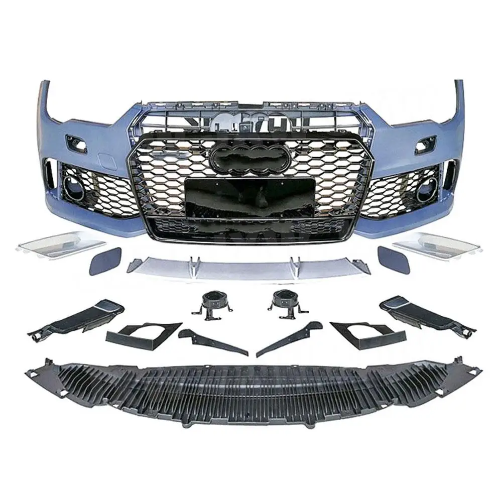 Комплект кузова из полипропилена неокрашенный автоматический передний бампер