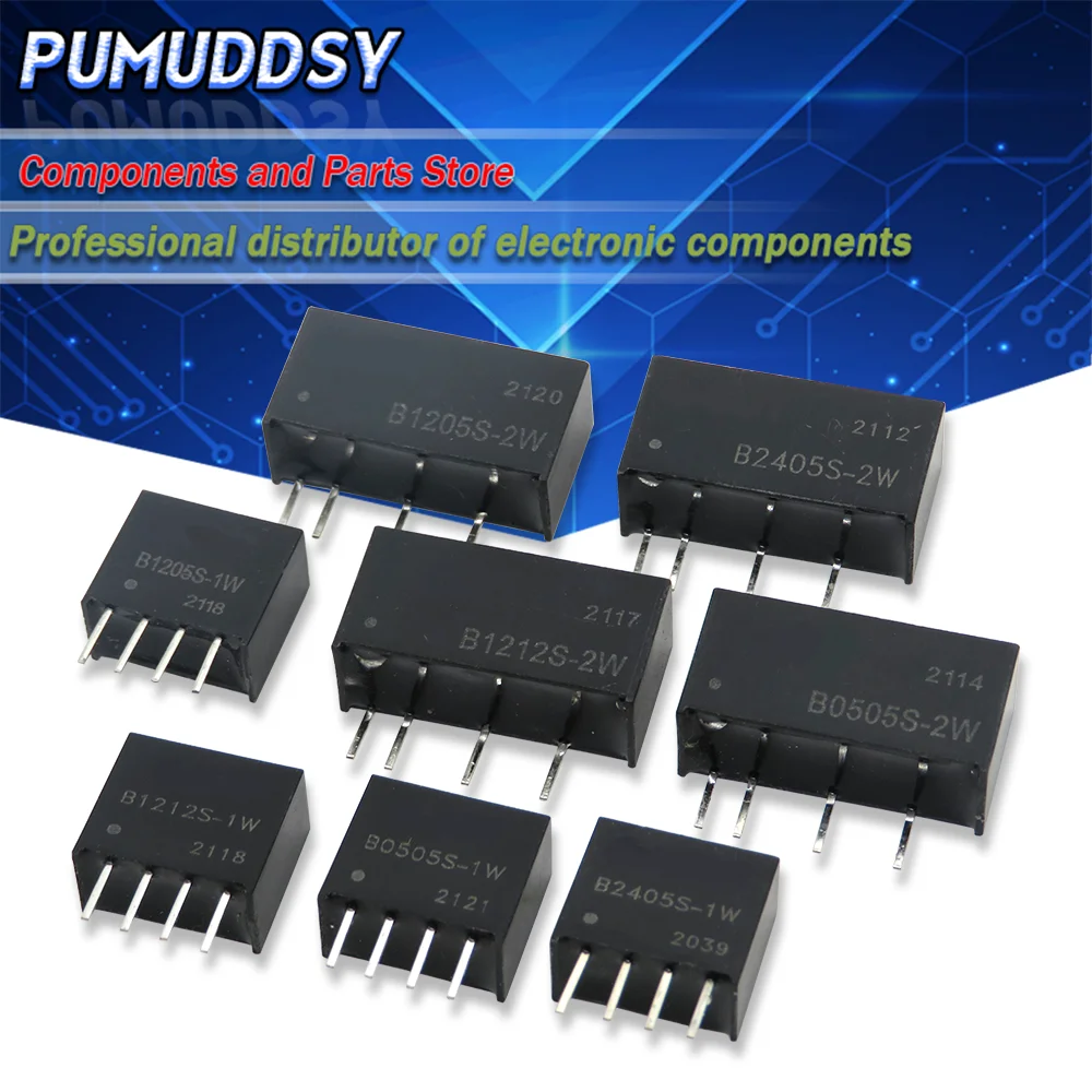 B0505S 1 Вт 2 Вт B0303S B0305LS B1205S B2405S B2405S B1212S A1212 IB0505S-2 Вт регулируемый модуль питания, изолирующая импульсная мощность
