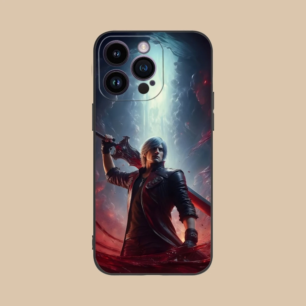 Цветной Чехол для мобильного телефона DMC verгил с рисунком iPhone 16 15 14 13 12 11 X XR XS 8 7 Pro Max