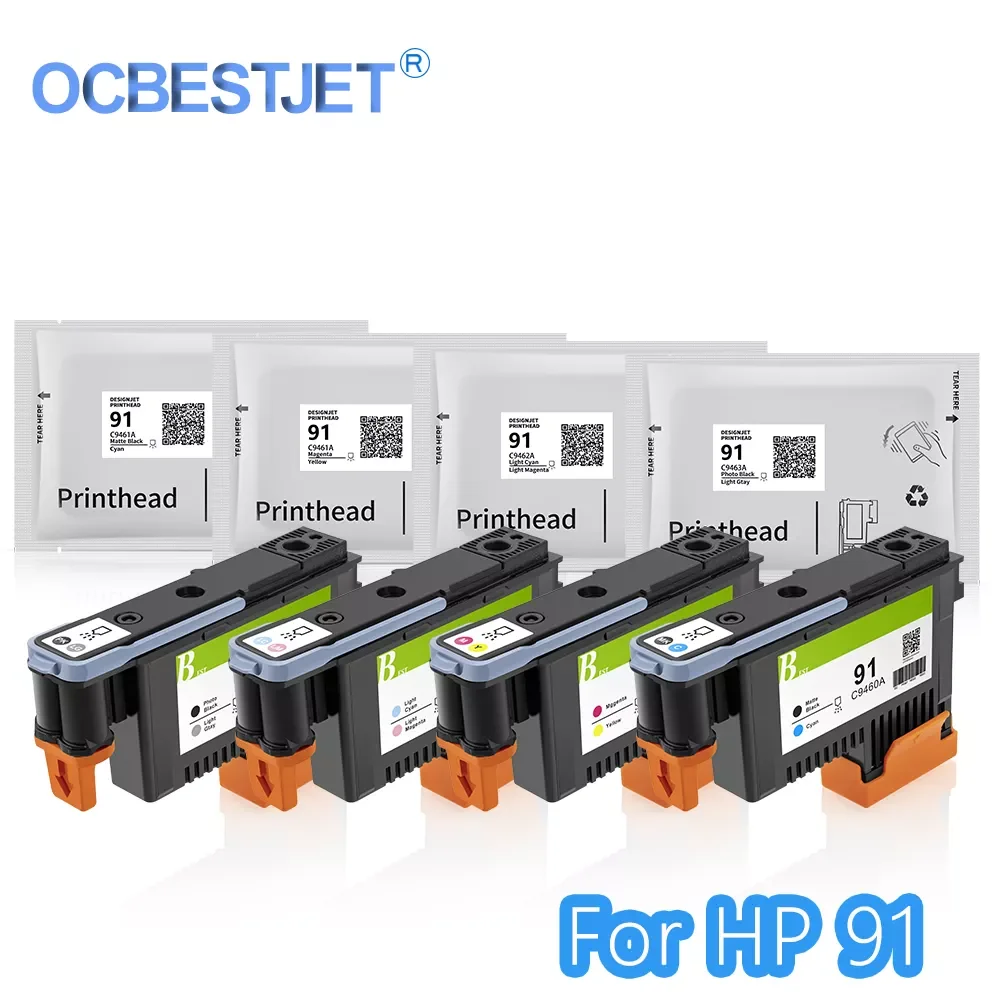 

NEW2023 Printhead 91 HP91 Print /Nozzle DesignJet Z6100 Z6100ps Printer C9460A C9461A C9462A C9463A