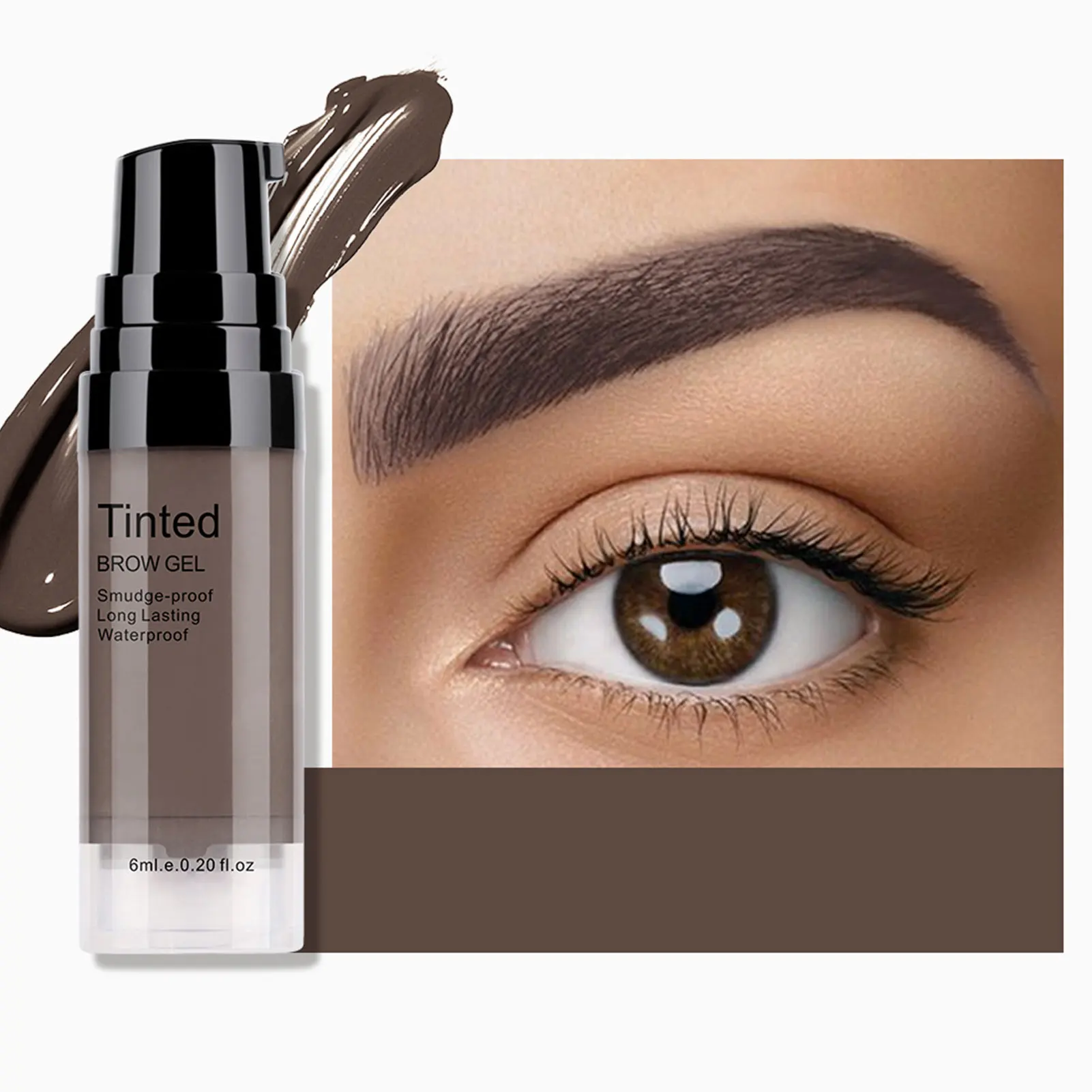 

Eyebrow Gel Cream 6ml Eyebrow Tint Waterproof Eyebrow Makeup Long Lasting Eyebrow Pomade Gel 6ml