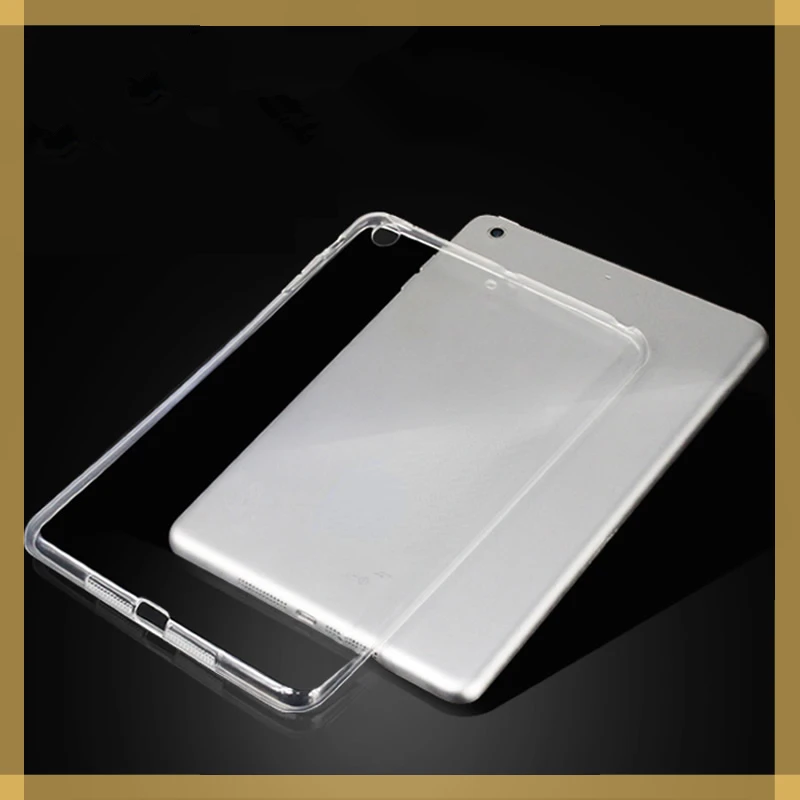 

New iPad 9.7 2017 2018 Case TPU Silicon Transparent Slim Cover for iPad Air 2 Air 1 Pro 10.5 Mini 2 3 4 Coque Capa Funda