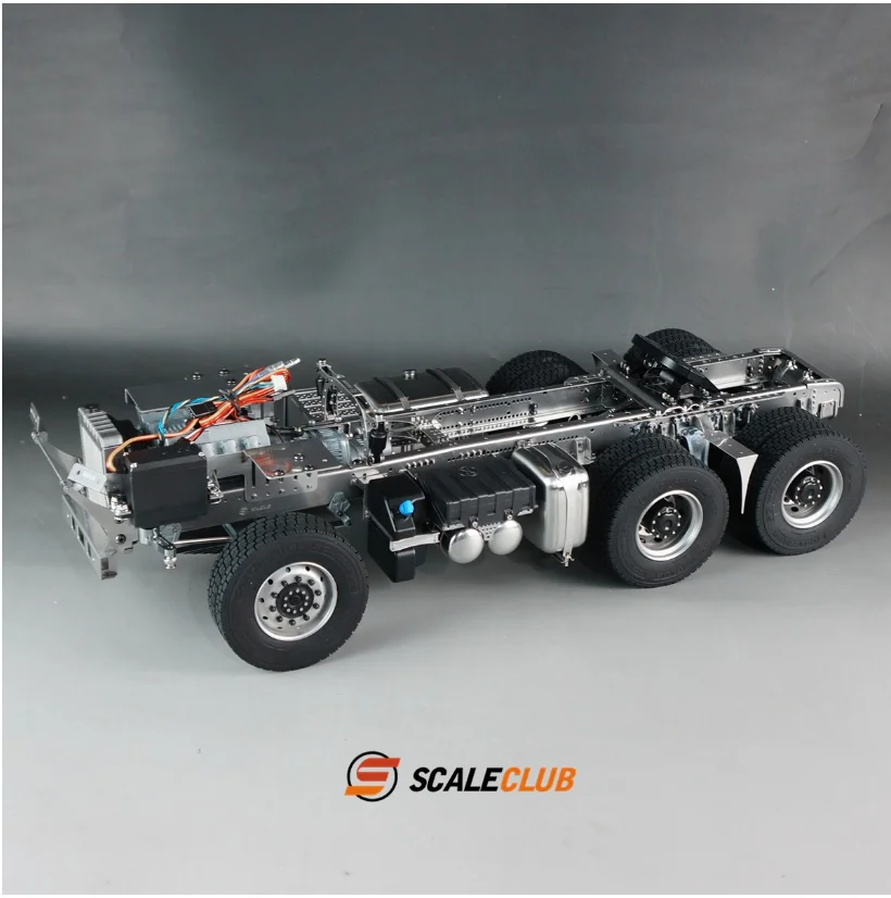 

Scaleclub Model For Tamiya 1/14 For MAN Tractor Upgrade 6x4 6x6 Full Metal Chassis Rc Truck Trailer Tipper