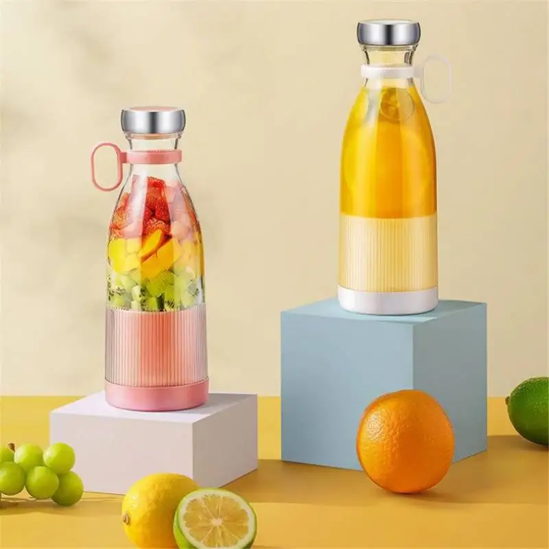 

Multifunctional Fruit Mixer Smoothies Mixer Juicing Cup Mini Newest Electric Juicer Kitchen Drinking Tool Kitchen Gadgets 350ml