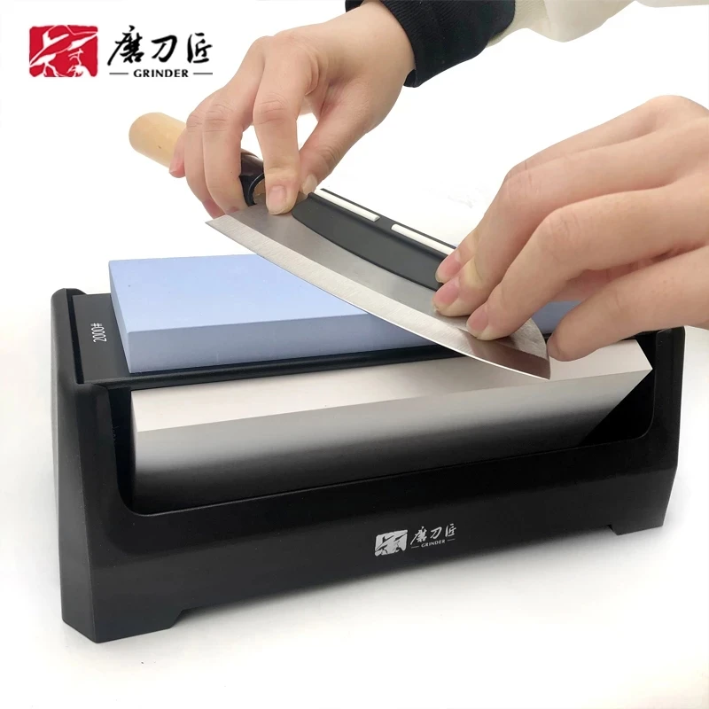 

TAIDEA Sharpening stone New product 3Grit Wetstone 2000/6000/10000# Professional Sharpening system Angle guide&Correction Stone