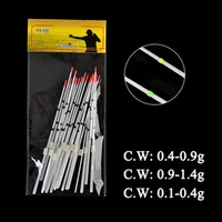 20pcs mini winter ice fishing rod top tip rod front end section bobber indicator 100120140160180mm fishing pole tools parts