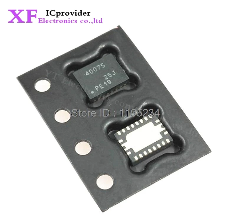 10 шт./партия TPS40075RHLR IC REG CTRLR BUCK PWM VM 20-VQFN 40075 TPS40075 TPS40075R