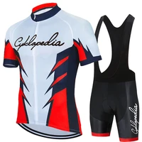 complete cycling 2022 cyklopedia mtb male clothing man bike jersey men summer shorts clothes triathlon suit road uniform set bib