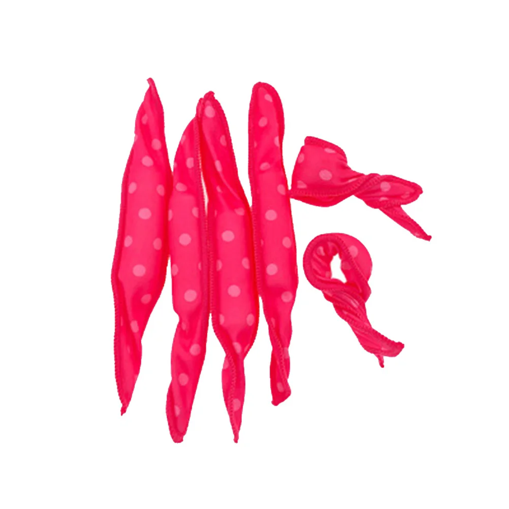 6 шт. бигуди для волос женщин кудри большие рулоны губка инструмент челка