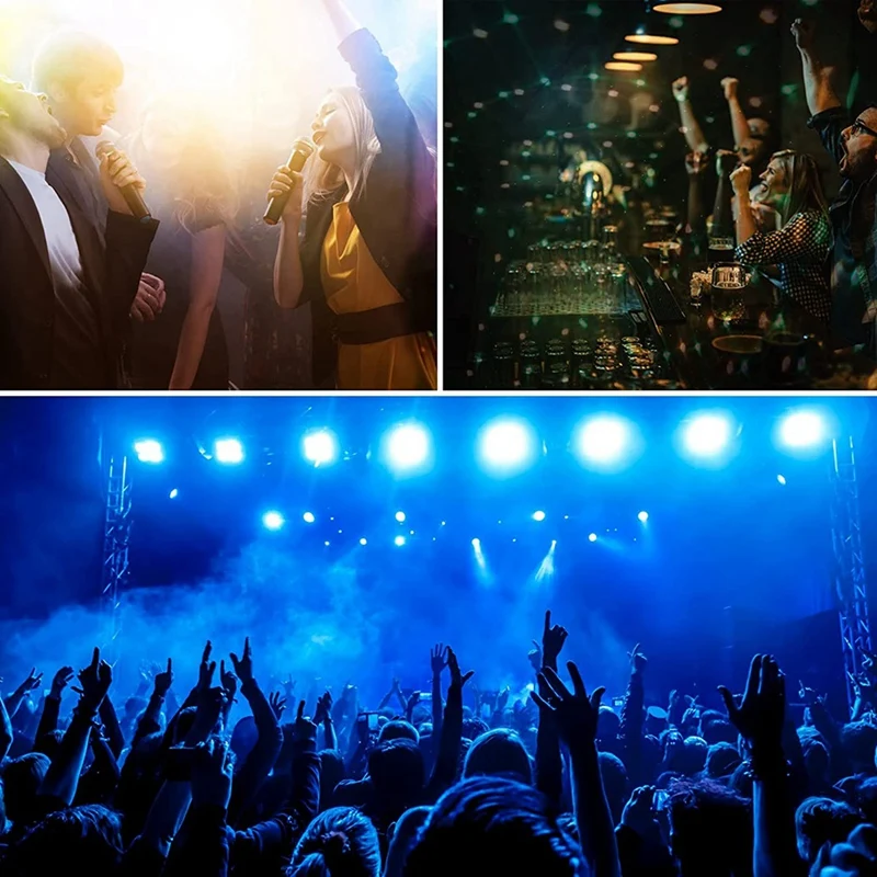 

Spider Moving Head DJ Lights,Stage Lights Sound Activated DJ Disco Lights For Party Wedding Club Bar Lighting,US Plug