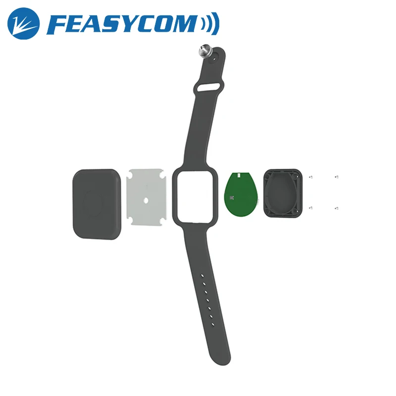 Фото Носимый водонепроницаемый FSC-BP107D Bluetooth-маяк-браслет с датчиком отслеживания Feasycom, программируемый браслет BLE iBeacon №3