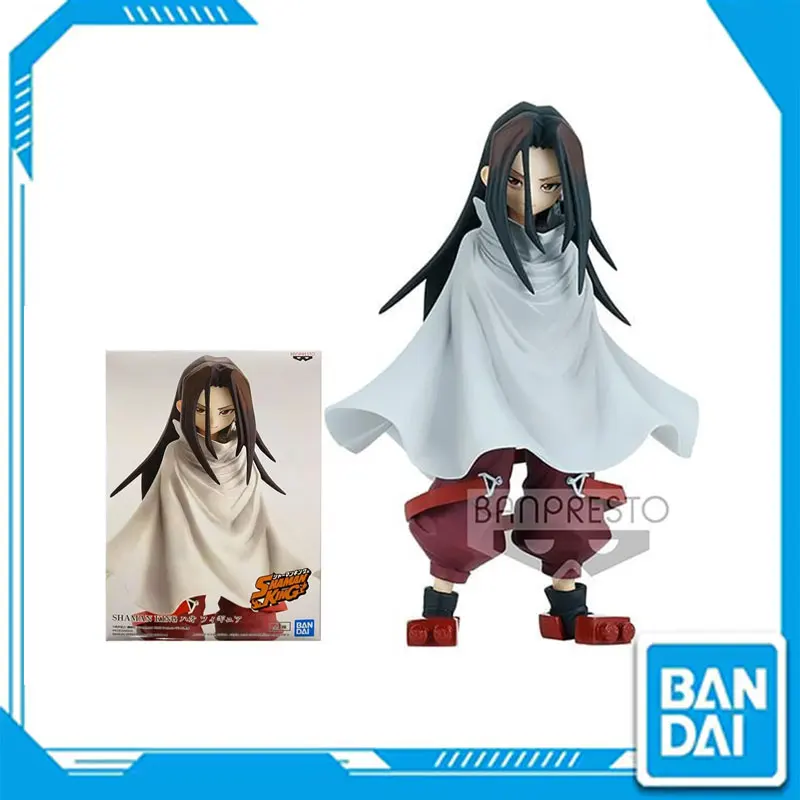 Japanese Original Shaman King 14cm You Asakura Anime Action Figure Collectible Model Toys for Boys BANDAI Genuine 100%