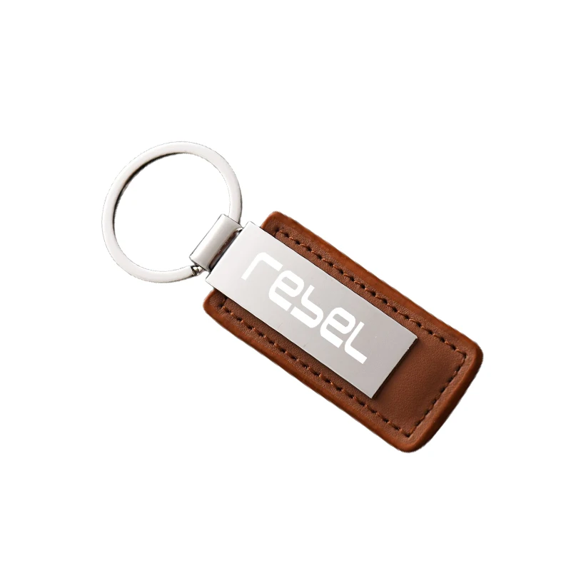 

Для Honda Rebel 300 Rebel 500 CMX Rebel 300 Rebel 500 кожаный брелок для ключей из сплава, аксессуары для мотоциклов