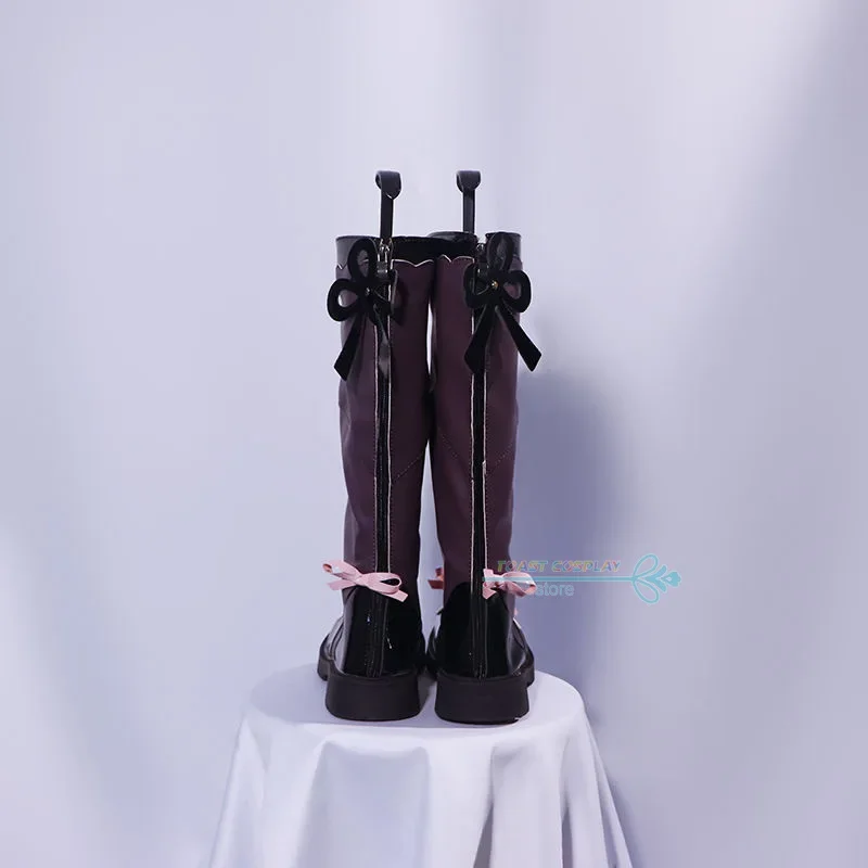 Yunjin GenshinImpact Обувь для косплея Аниме Игра Cos Сапоги Комикс Косплей Костюм Опора Con