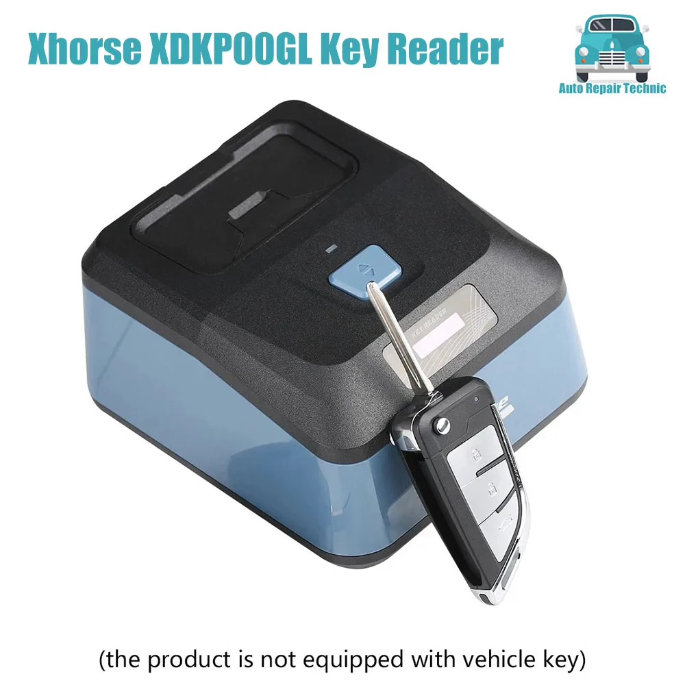 

Xhorse Key Reader XDKP00GL Blade Skimmer Key Identification Device Work With Dolphin XP-005 XP-005L Supported Multiple Key Types
