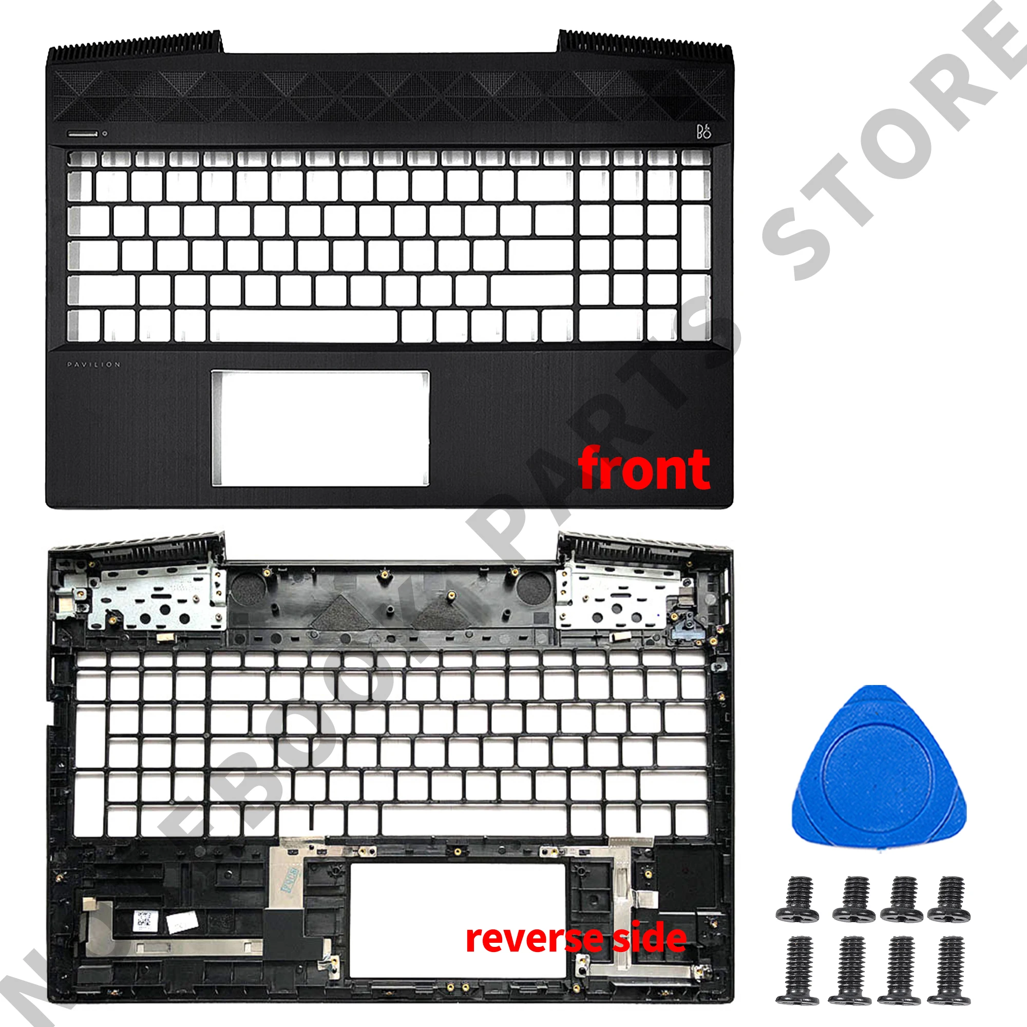 Новинка детали для Pavilion Gaming 15-CX 5-cx0020nr 15-cx003 задняя крышка ЖК-дисплея петли Верхняя