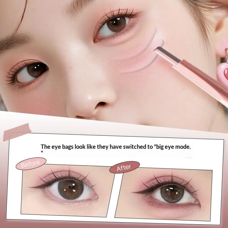 Портативный двусторонний карандаш для контура глаз Aegyo Sal, водостойкий, не размазывается, не вызывает раздражения, подходит для ежедневного макияжа на открытом воздухе. (art.: 3920dd2fad65e) - 3920dd2fad65e