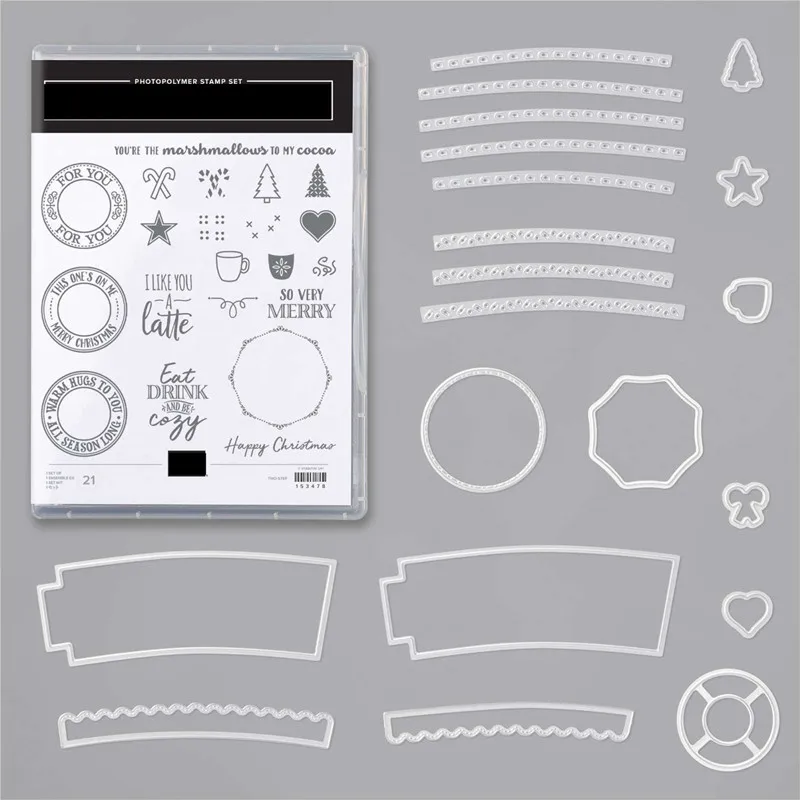 

WARM HUGS Metal Cutting Dies and Stamps for Christmas Scrapbooking Craft Stencil DIY Album Template Model New Arrival 2021