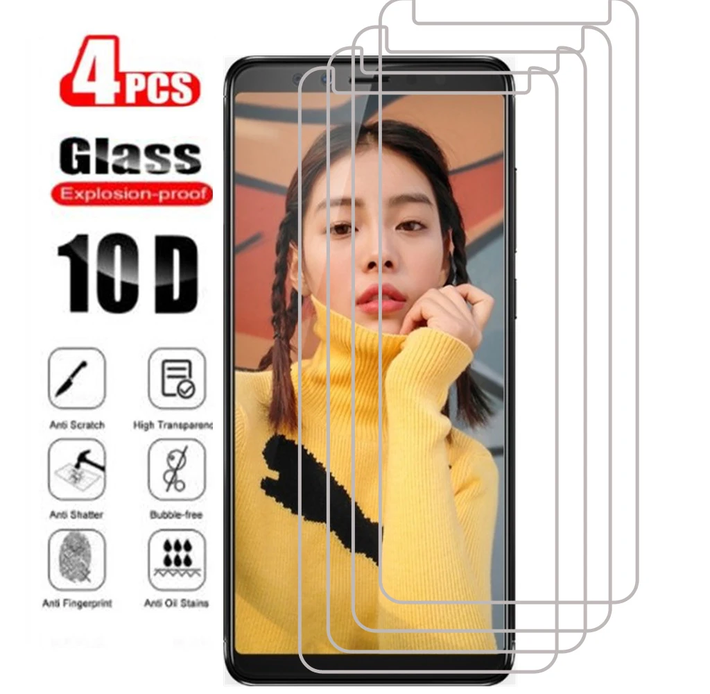 

4 шт. закаленное защитное стекло для Lenovo K5 Pro K5Pro L38041 5.99NCH Защитная пленка для экрана телефона