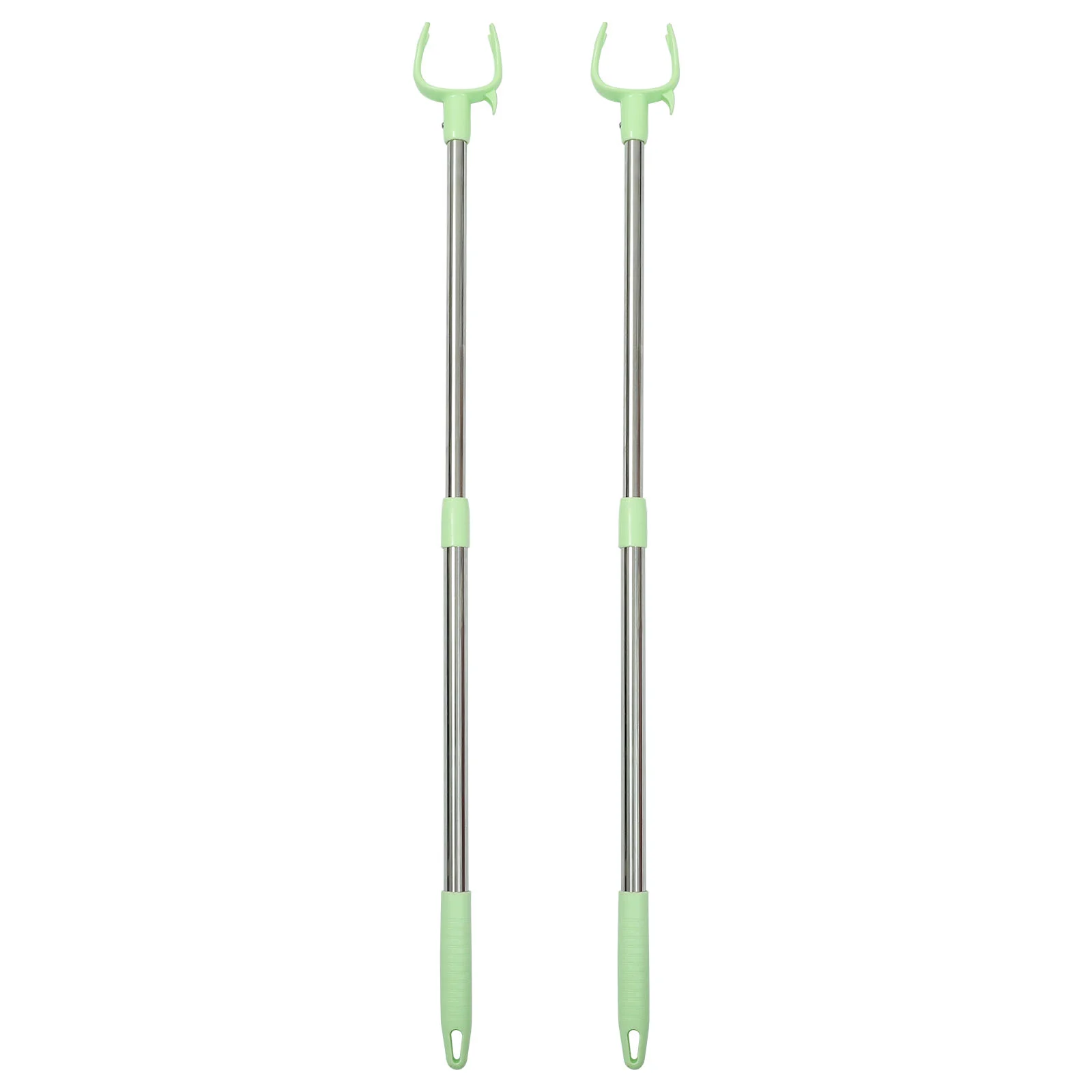

Pole Hook Closet Clothes Rod Reach Stick Retractabletelescoping Laundryclothing Garment Reaching Prop Line Clothesline Reacher