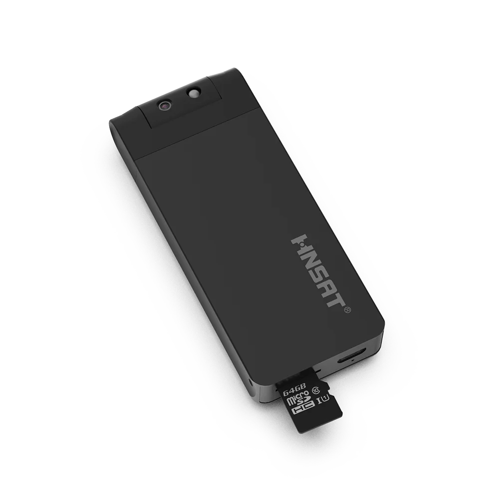 Видеосъемка с ночным видением Full HD 1920*1080P вибрирующим оповещением и циклической