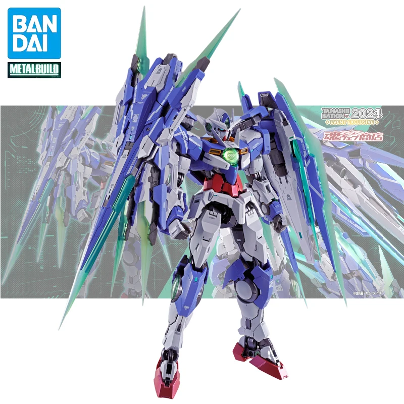 Bandai оригинальная фигурка METAL BUILD GNT-0000/FS Quantum 00 Gundam с полным лезвием в сборе модель