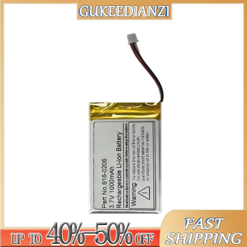 616-0206 616-0183 Сменный аккумулятор емкостью 1000 мАч для Apple Ipod Classic 4-го поколения Photo U2