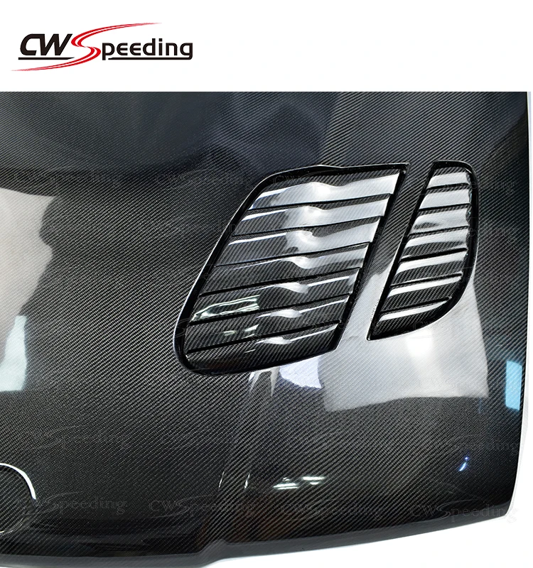 Стильная крышка корпуса двигателя из углеродного волокна GTR капота для BMWs 5 серии