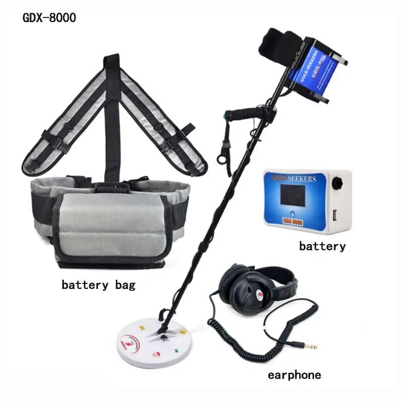 Ручной подземный металлоискатель GDX8000 для золота серебра меди