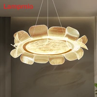 lampmio 2022 new arrival luxury 75cm pendant light for dining 50cm 55cm 35cm modern hanglamp sitting room restaurant bar lamp