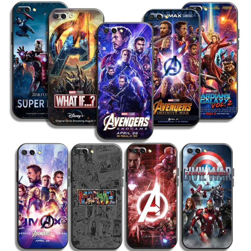 

Marvel US Logo Phone Cases For Huawei Honor 8X 9 9X 9 Lite 10i 10 Lite 10X Lite Honor 9 Lite 10 10 Lite 10X Lite Soft TPU Funda