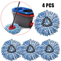 living room cleaning mop cloths absorb water microfiber head parts remove dirt replacement rotary mop washable
