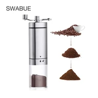 hand coffee beans grinder stainless steel with ceramic core professional manual coffee machine protable mill for kitchen travel
