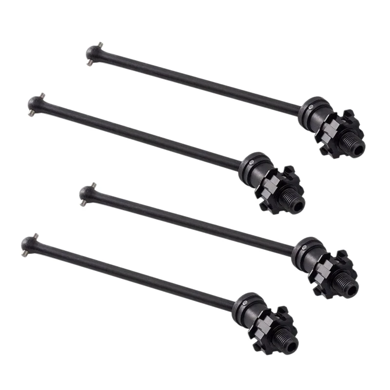 

4Pcs RC Car Drive Shafts Heavy Duty Front/Rear Stub Axles Set Universal RC Car Upgrade Parts For TRAXXAS X-MAXX 1/5 6S