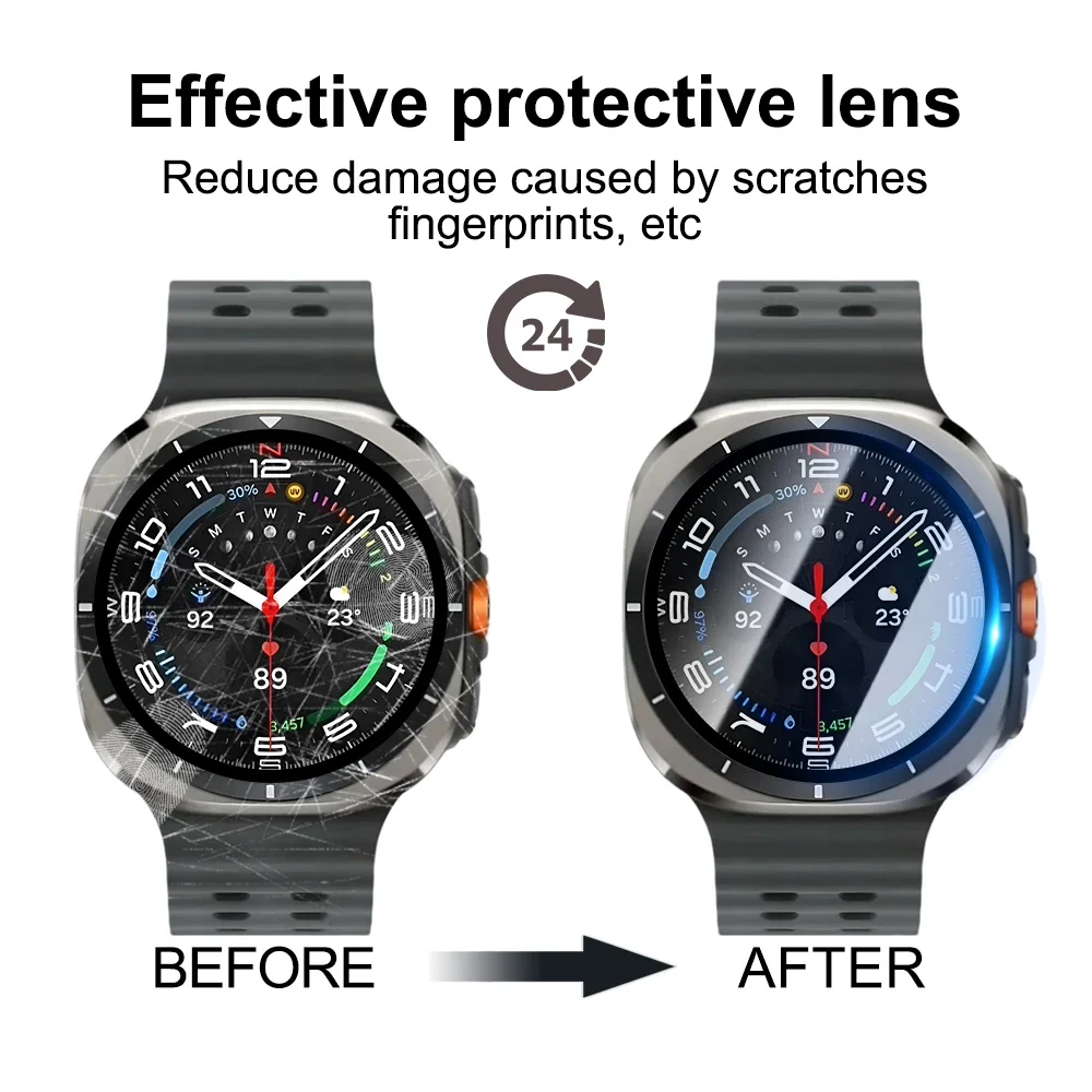 1-10 шт. полное покрытие 3D изогнутое мягкая ПММА пленка для Samsung Galaxy Watch 7 7Ultra 40/44/47 мм