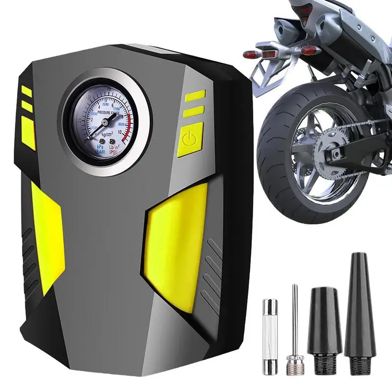 

Portable Tire Inflator Portable Automobile Air Compressor Versatile Electric Tire Inflation Pump Car Tire Repair Accessories